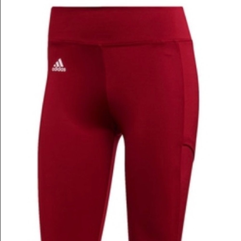 Adidas Club Tennis Tights 🎾 Burgundy